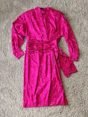 Nwt Moschino Midi Dress Long Sleeve 8